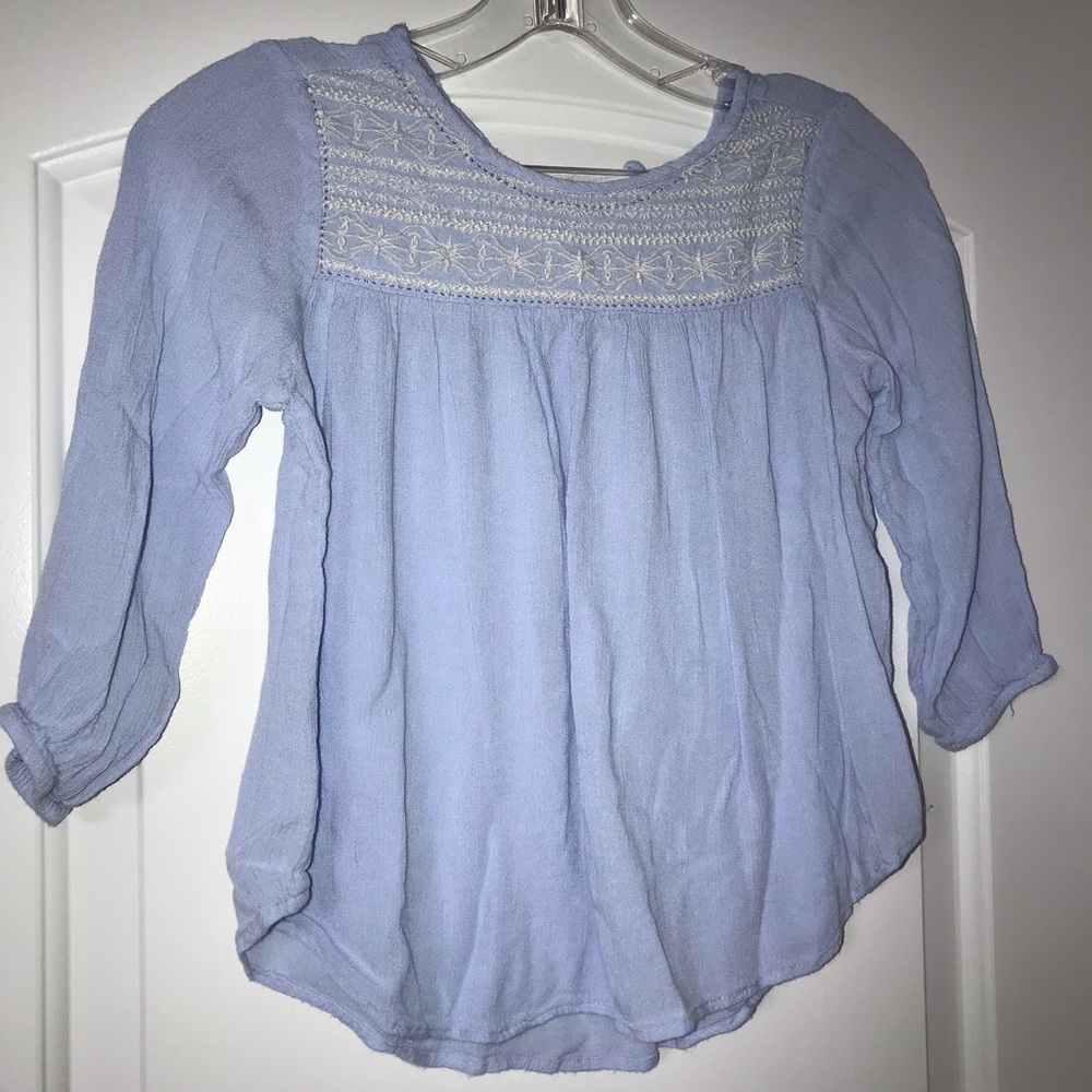 Girls peasant style top